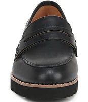 Vionic Cheryl II Leather Lug Sole Penny Loafers