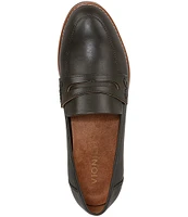 Vionic Cheryl II Leather Lug Sole Penny Loafers