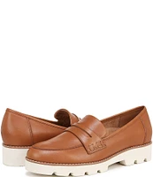 Vionic Cheryl II Leather Lug Sole Penny Loafers