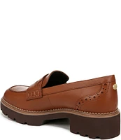 Vionic Fillmore Leather Lug Sole Penny Loafers