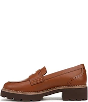 Vionic Fillmore Leather Lug Sole Penny Loafers