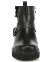 Vionic Folsom Nubuck Buckle Lugged Booties