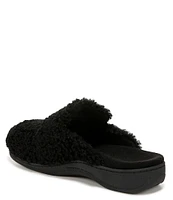 Vionic Gemma Faux Shearling Mule Slippers