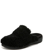 Vionic Gemma Faux Shearling Mule Slippers