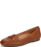 Vionic Hayes Leather Flat Loafers