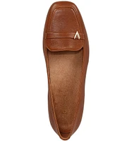 Vionic Hayes Leather Flat Loafers