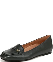 Vionic Hayes Leather Flat Loafers