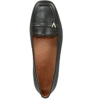 Vionic Hayes Leather Flat Loafers