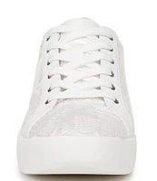 Vionic Kearny Leather Lace Platform Lace-Up Sneakers