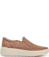 Vionic Kearny Shimmer Leather Platform Sneakers