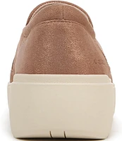 Vionic Kearny Shimmer Leather Platform Sneakers