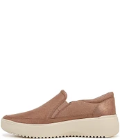 Vionic Kearny Shimmer Leather Platform Sneakers