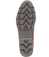 Vionic Kensley Leather Snake Print Slip-On Platform Loafers