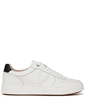 Vionic Kimmie Court Leather Lace-Up Sneakers