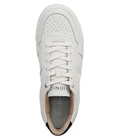 Vionic Kimmie Court Leather Lace-Up Sneakers