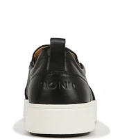 Vionic Kimmie Leather Platform Slip-On Sneakers