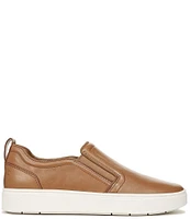 Vionic Kimmie Leather Platform Slip-On Sneakers