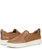 Vionic Kimmie Leather Platform Slip-On Sneakers