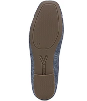 Vionic Klara Bow Detail Suede Ballet Flats