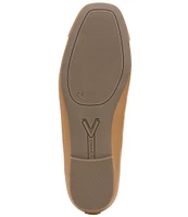 Vionic Klara Leather Bow Detail Ballet Flats