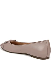 Vionic Klara Leather Bow Detail Ballet Flats