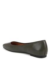 Vionic Orinda Leather Ballet Flats