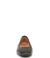 Vionic Orinda Leather Ballet Flats