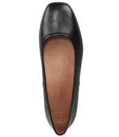 Vionic Orinda Leather Ballet Flats