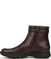 Vionic Redding Leather Buckle Ankle Booties