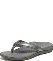 Vionic Tide Patent Leather Thong Sandals