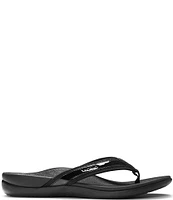 Vionic Tide Patent Leather Thong Sandals