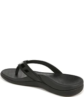 Vionic Tide Patent Leather Thong Sandals