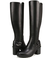 Vionic Trabuco Leather Block Heel Tall Boots