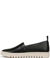 Vionic Uptown A-line Packable Leather Slip Ons