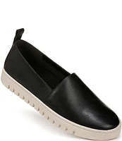 Vionic Uptown A-line Packable Leather Slip Ons