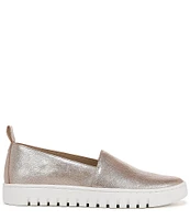 Vionic Uptown A-line Packable Leather Slip Ons