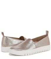 Vionic Uptown A-line Packable Leather Slip Ons