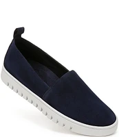 Vionic Uptown A-line Packable Leather Slip Ons