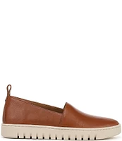 Vionic Uptown A-line Packable Leather Slip Ons