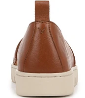 Vionic Uptown A-line Packable Leather Slip Ons