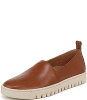 Vionic Uptown A-line Packable Leather Slip Ons