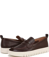 Vionic Uptown Leather Packable Travel Penny Loafers