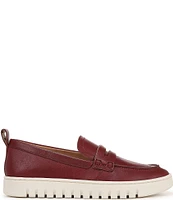 Vionic Uptown Leather Packable Travel Penny Loafers