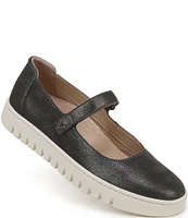 Vionic Uptown Mary Jane Leather Platform Mary Janes