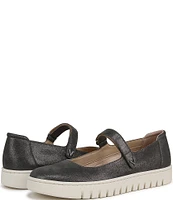 Vionic Uptown Mary Jane Leather Platform Mary Janes