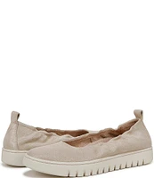 Vionic Uptown Packable Leather Ballet Slip Ons