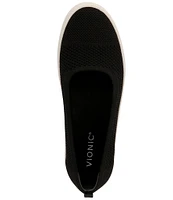 Vionic Uptown Skimmer Packable Travel Platform Flats