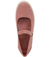 Vionic Uptown Suede Platform Mary Janes