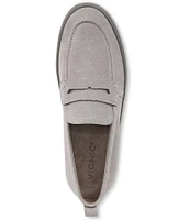 Vionic Uptown Suede Packable Travel Penny Loafers