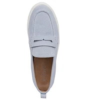 Vionic Uptown Suede Packable Travel Penny Loafers